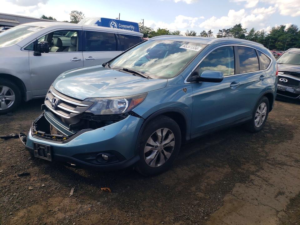 HONDA CR-V 2014 with VIN 2HKRM4H74EH612930 - Photo from auction