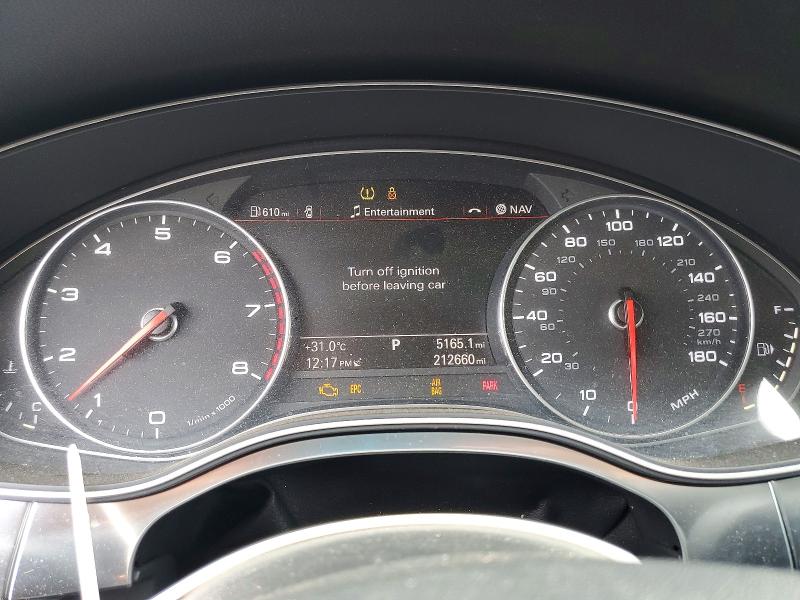 Photo 9 from auction – 2013 AUDI A6 with VIN WAUGFAFC4DN014381