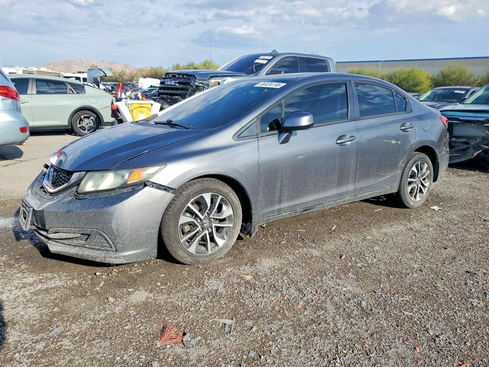 HONDA CIVIC 2013 with VIN 19XFB2F85DE201578 - Photo from auction