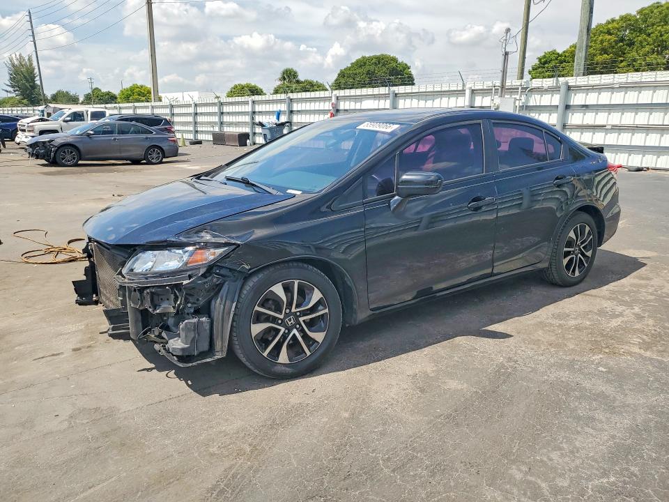 HONDA CIVIC 2014 with VIN 19XFB2F88EE075122 - Photo from auction