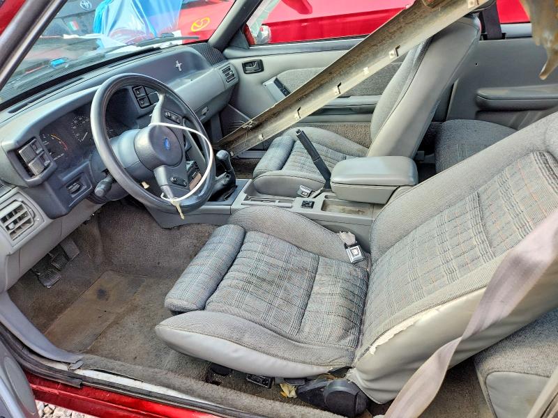 Photo 7 from auction – 1989 FORD MUSTANG with VIN 1FABP41E2KF279706