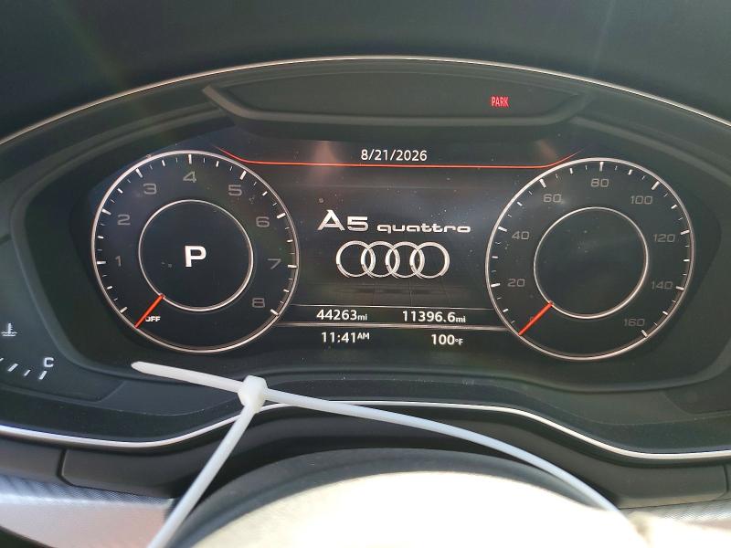 صورة رقم 9 من المزاد - 2018 AUDI A5 مع VIN WAUFNCF52JA079471