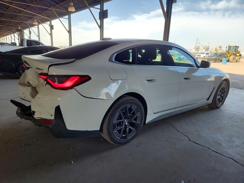 Photo 3 from auction – 2023 BMW I4 with VIN WBY73AW08PFR02565