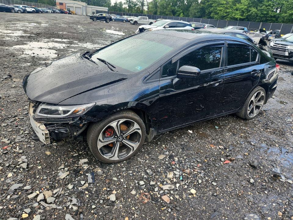 HONDA CIVIC 2015 with VIN 2HGFB2F56FH566558 - Photo from auction