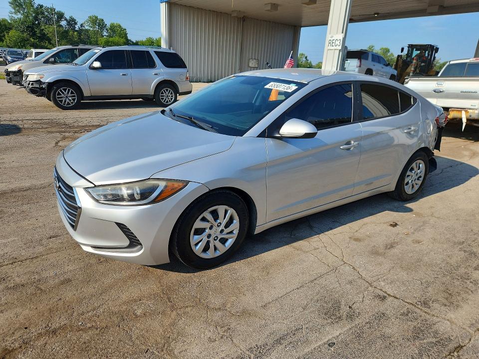 HYUNDAI ELANTRA 2017 with VIN 5NPD74LF7HH102544 - Photo from auction