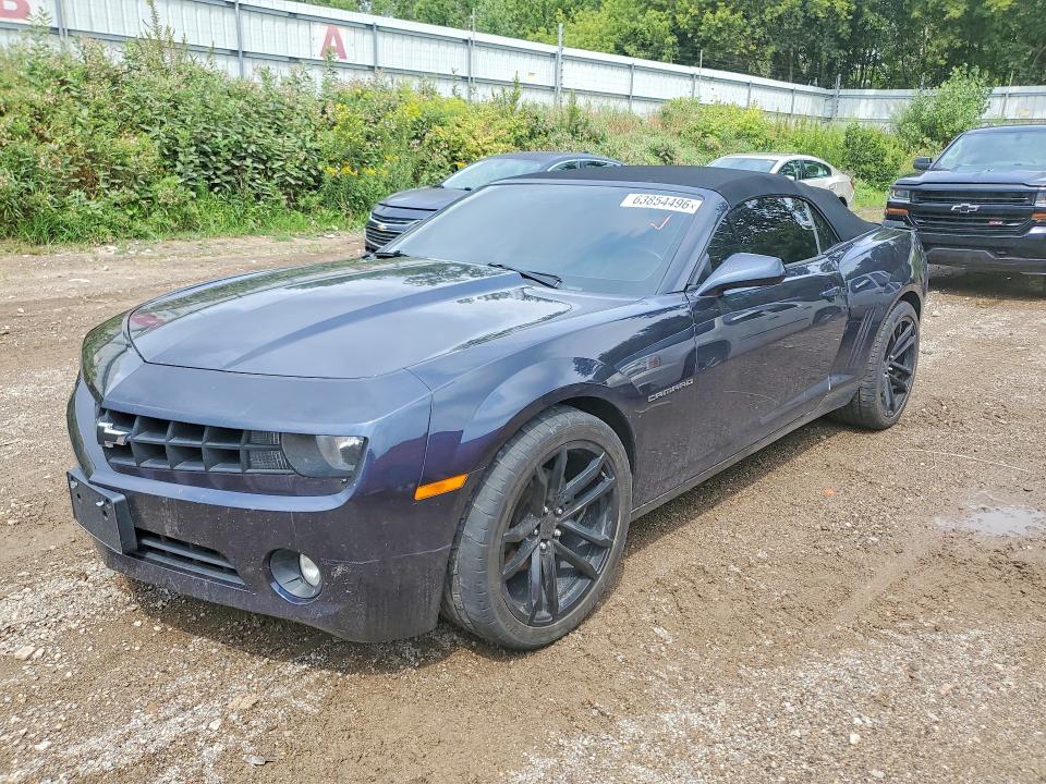 CHEVROLET CAMARO 2013 with VIN 2G1FB3D30D9136000 - Photo from auction