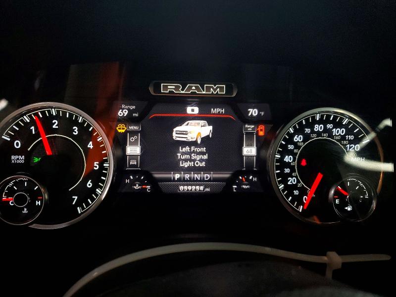 Photo 9 from auction – 2022 RAM 1500 with VIN 1C6SRFMT0NN367715