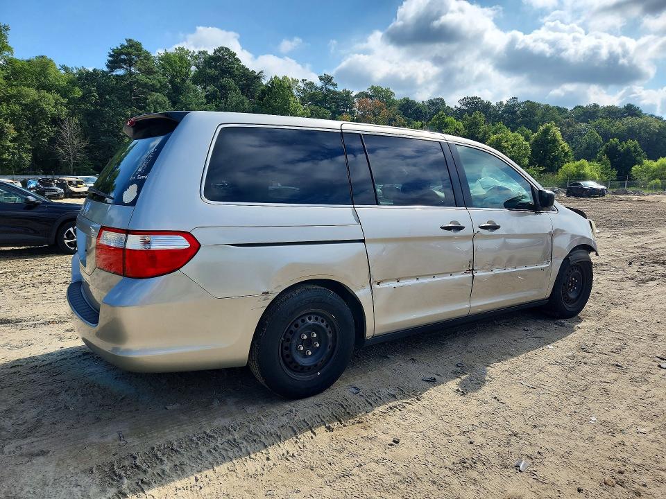 Photo 3 from auction – 2007 HONDA ODYSSEY with VIN 5FNRL38207B023568