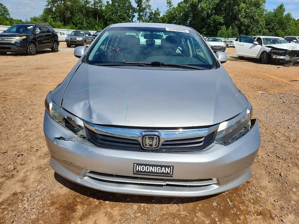 Photo 5 from auction – 2012 HONDA CIVIC with VIN 2HGFB2F59CH566548