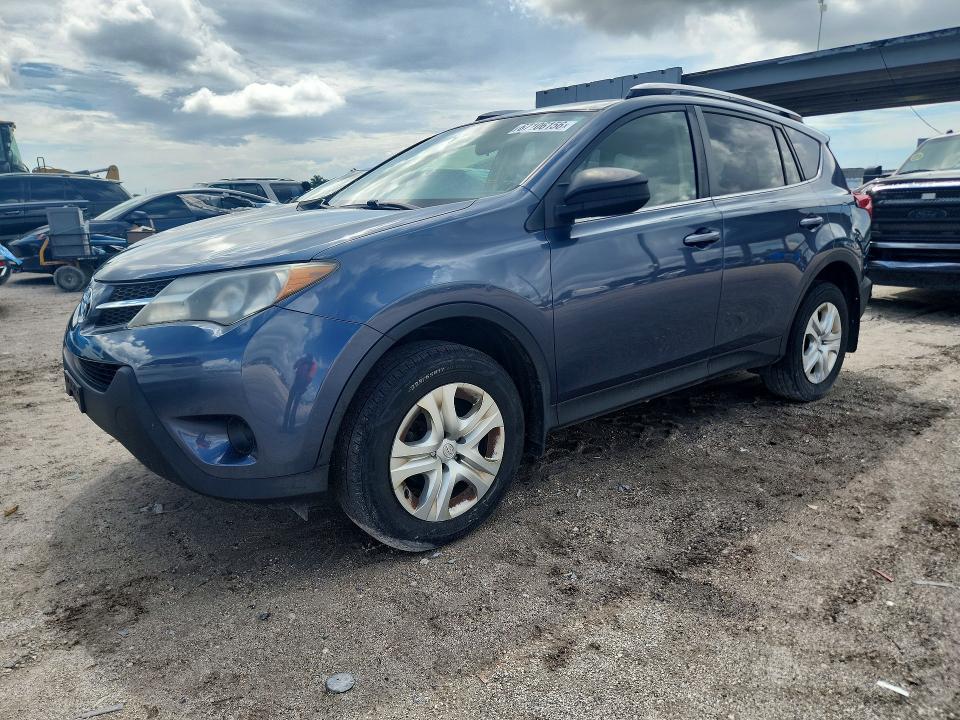 TOYOTA RAV4 2014 with VIN JTMBFREV2ED057980 - Photo from auction