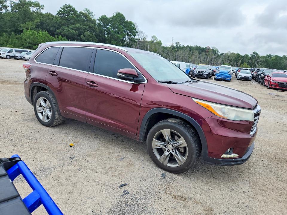 Photo 4 from auction – 2014 TOYOTA HIGHLANDER with VIN 5TDYKRFH3ES008290