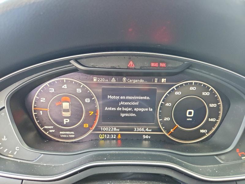 Photo 9 from auction – 2017 AUDI A4 with VIN WAUENAF45HA004460