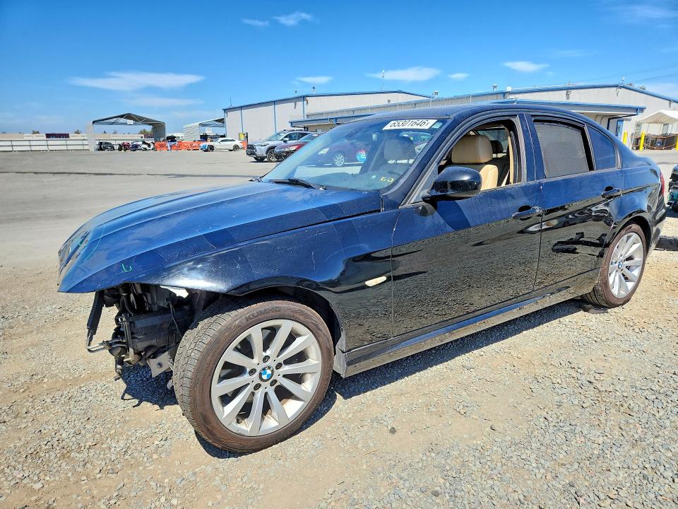 BMW 328 2011 with VIN WBAPH5G50BNM75074 - Photo from auction