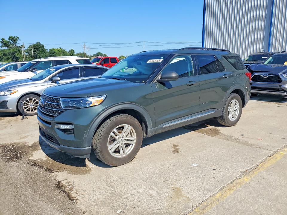 FORD EXPLORER 2022 with VIN 1FMSK8DH9NGA33798 - Photo from auction