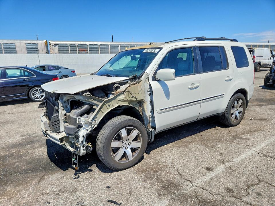 HONDA PILOT 2013 with VIN 5FNYF3H90DB011433 - Photo from auction