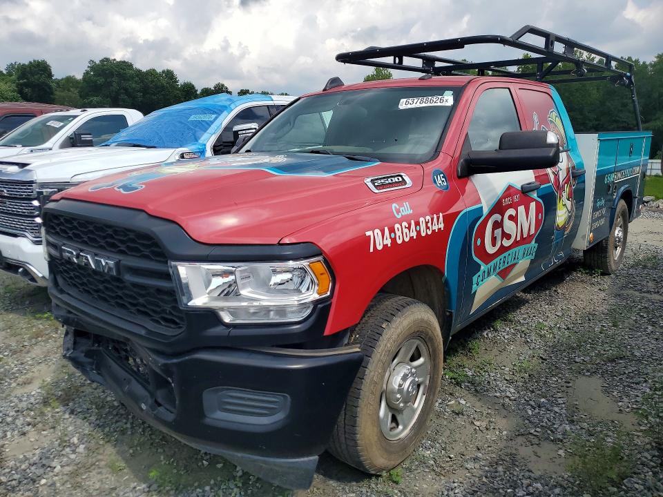 RAM 2500 2022 with VIN 3C7WR4HJ1NG270588 - Photo from auction