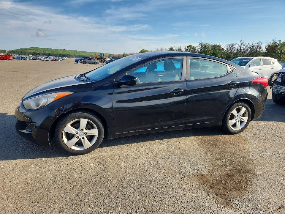 HYUNDAI ELANTRA 2011 with VIN KMHDH4AEXBU089305 - Photo from auction