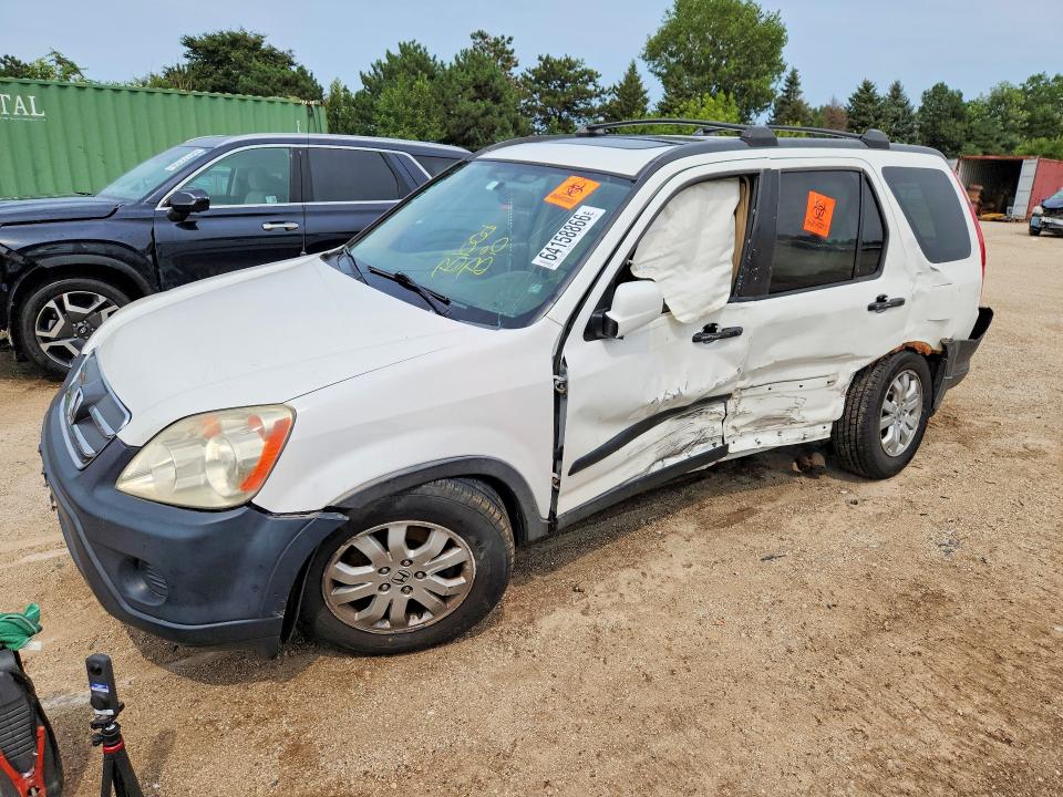 HONDA CR-V 2006 with VIN JHLRD78836C020087 - Photo from auction