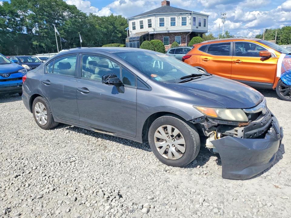 Photo 4 from auction – 2012 HONDA CIVIC with VIN 2HGFB2F54CH306400