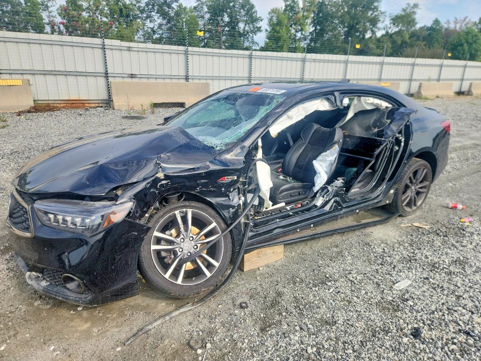 ACURA TLX 2018 with VIN 19UUB3F6XJA006930 - Photo from auction