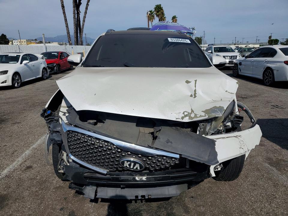 Photo 5 from auction – 2016 KIA SORENTO with VIN 5XYPK4A54GG107857