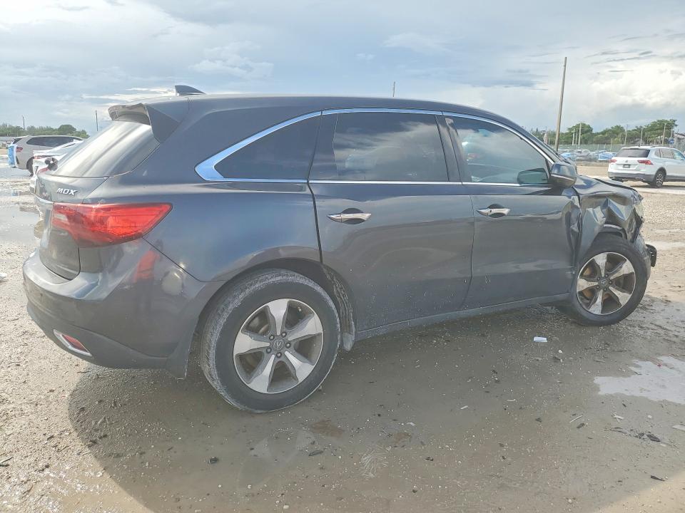 Photo 3 from auction – 2016 ACURA MDX with VIN 5FRYD3H21GB003076