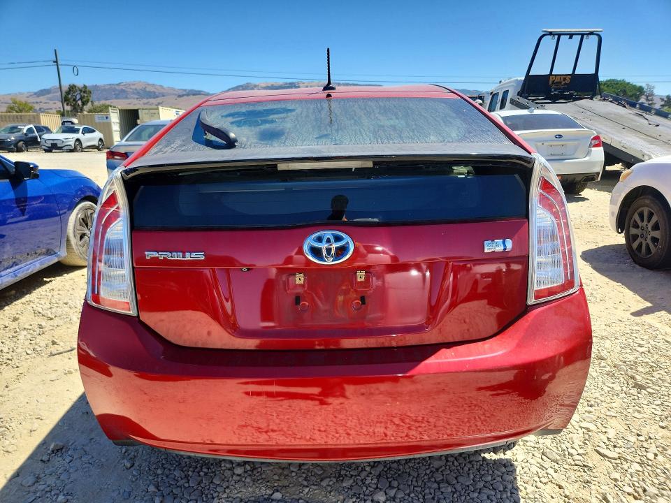 Photo 6 from auction – 2012 TOYOTA PRIUS with VIN JTDKN3DU8C1526318