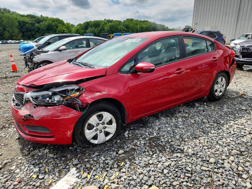 KIA FORTE 2015 with VIN KNAFX4A62F5427172 - Photo from auction