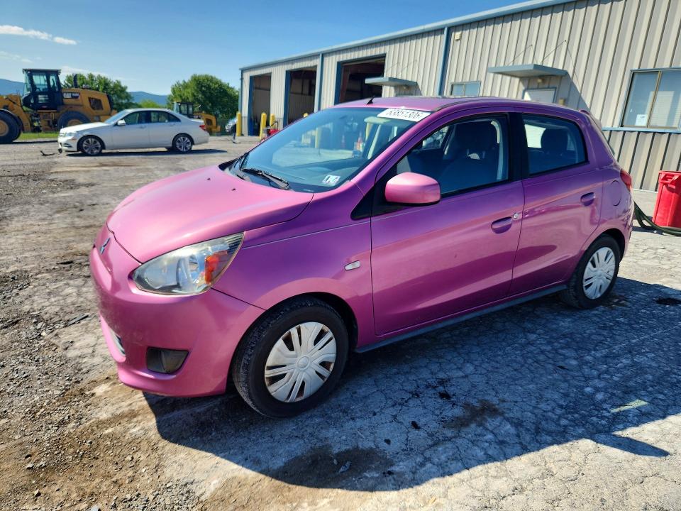 MITSUBISHI MIRAGE 2014 with VIN ML32A3HJ9EH007044 - Photo from auction