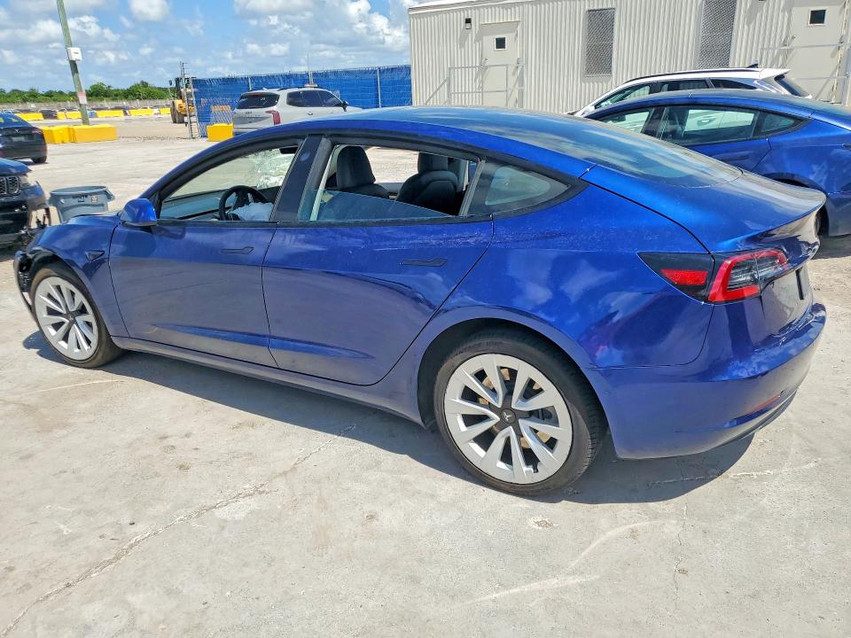 Photo 2 from auction – 2022 TESLA MODEL 3 with VIN 5YJ3E1EA2NF290305
