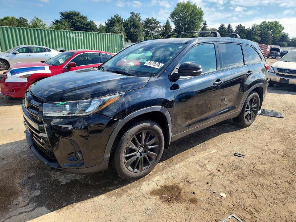 2019 TOYOTA HIGHLANDER - Търг №65726296