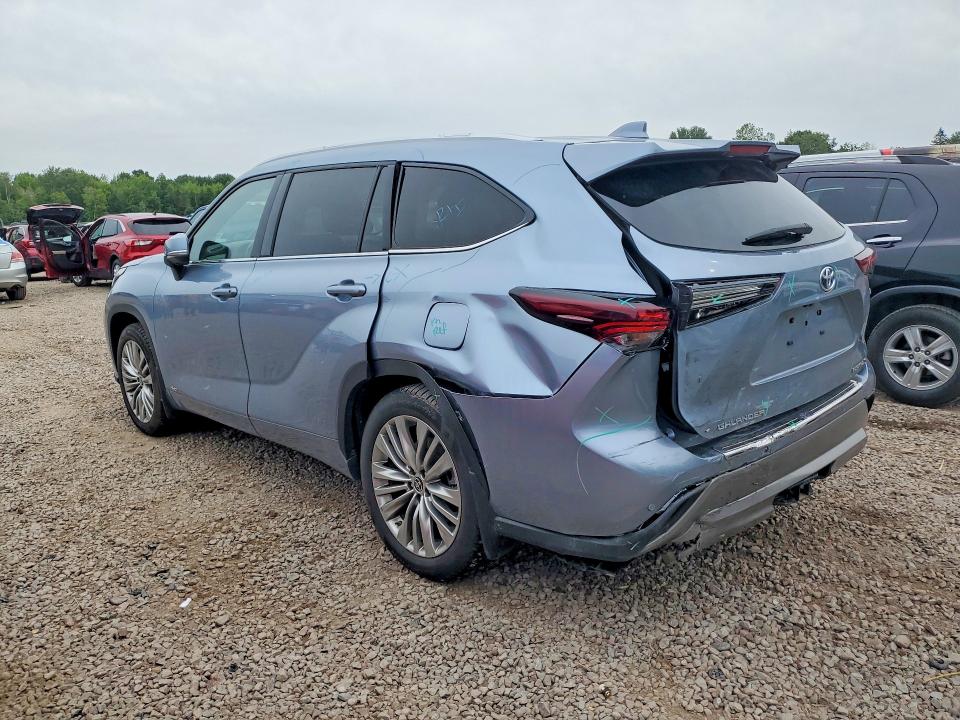 Photo 2 from auction – 2024 TOYOTA HIGHLANDER HYBRID with VIN 5TDEBRCH2RS645507