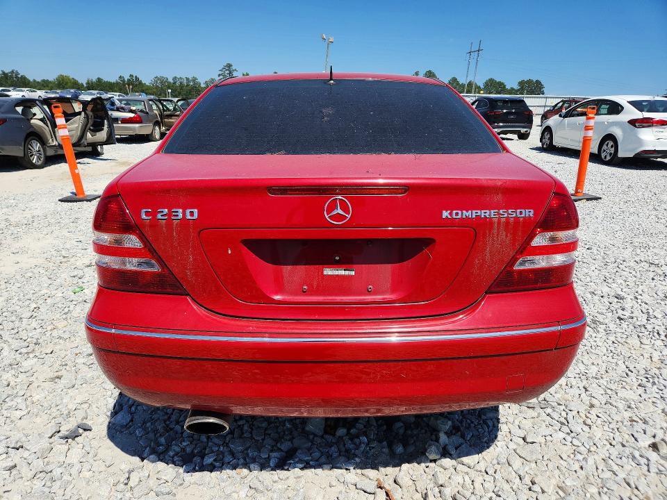 Photo 6 from auction – 2005 MERCEDES-BENZ C with VIN WDBRF40J65A760066