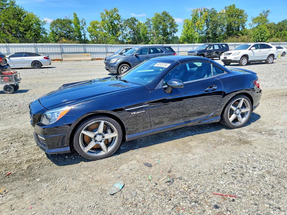 MERCEDES-BENZ SLK 2014 with VIN WDDPK7FA6EF091156 - Photo from auction