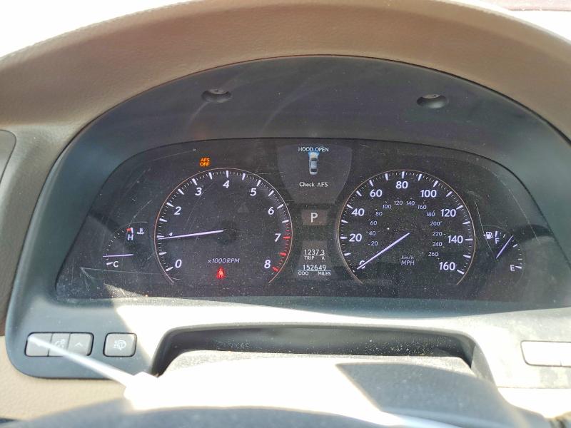 Zdjęcie 9 z aukcji – 2007 LEXUS LS z VIN JTHBL46F775051784