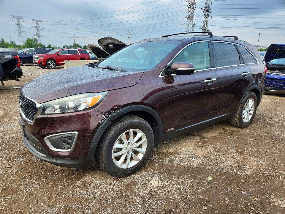 KIA SORENTO 2016 with VIN 5XYPGDA39GG080607 - Photo from auction