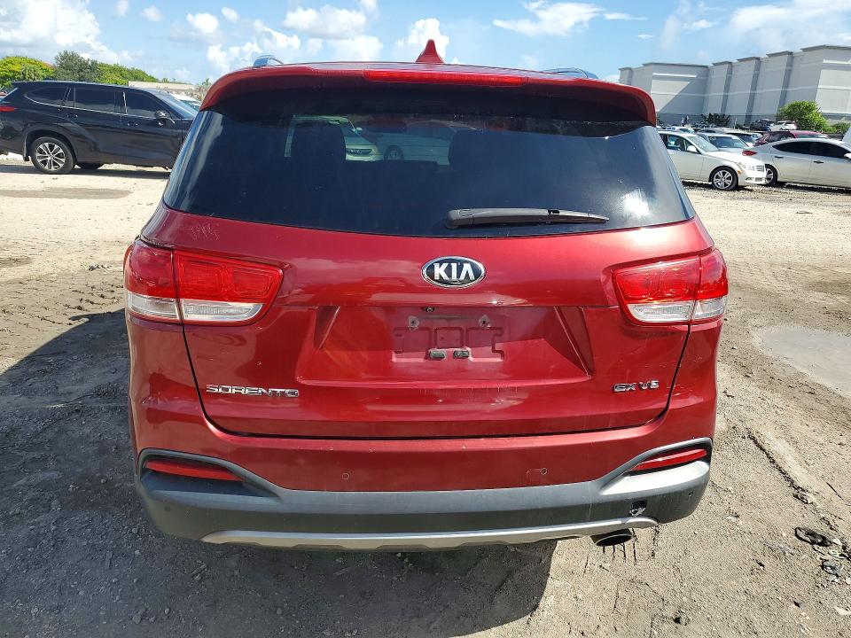 Photo 6 from auction – 2016 KIA SORENTO with VIN 5XYPH4A56GG041830