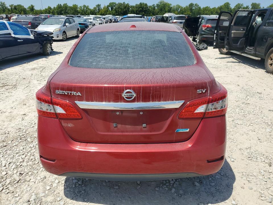Photo 6 from auction – 2014 NISSAN SENTRA with VIN 3N1AB7AP5EY329487