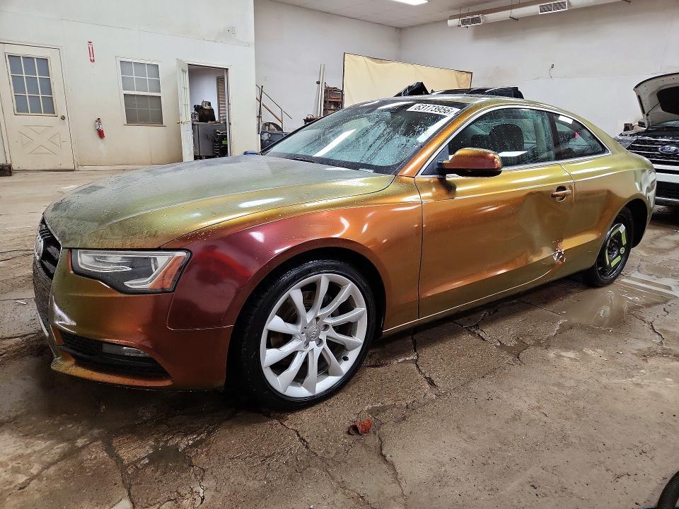 AUDI A5 2014 with VIN WAULFAFR5EA048678 - Photo from auction
