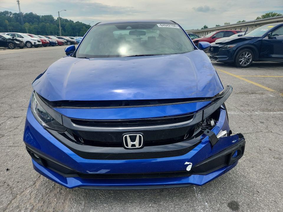 Photo 5 from auction – 2020 HONDA CIVIC with VIN 2HGFC2F80LH596223