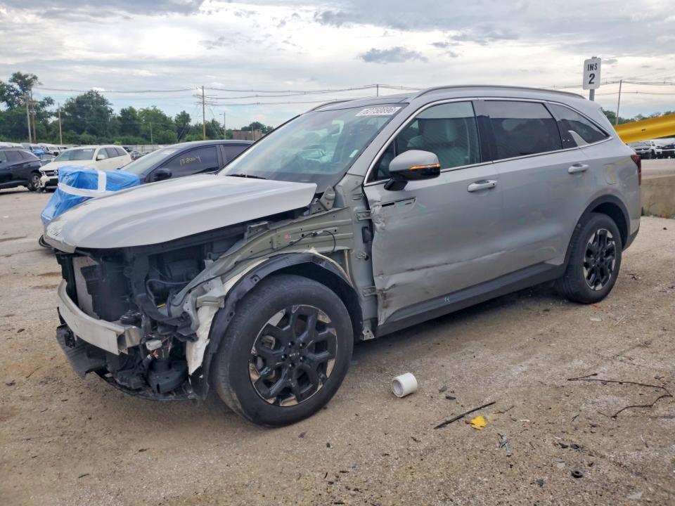 KIA SORENTO 2024 with VIN 5XYRL4JC2RG303898 - Photo from auction