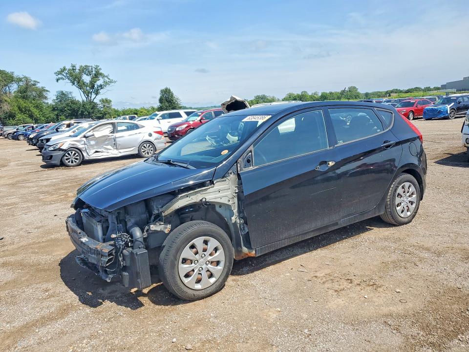 HYUNDAI ACCENT 2012 with VIN KMHCT5AE9CU016072 - Photo from auction