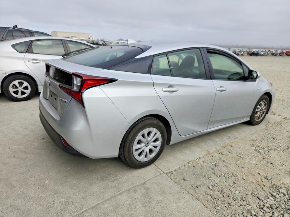 Photo 3 from auction – 2019 TOYOTA PRIUS with VIN JTDKARFU6K3091670