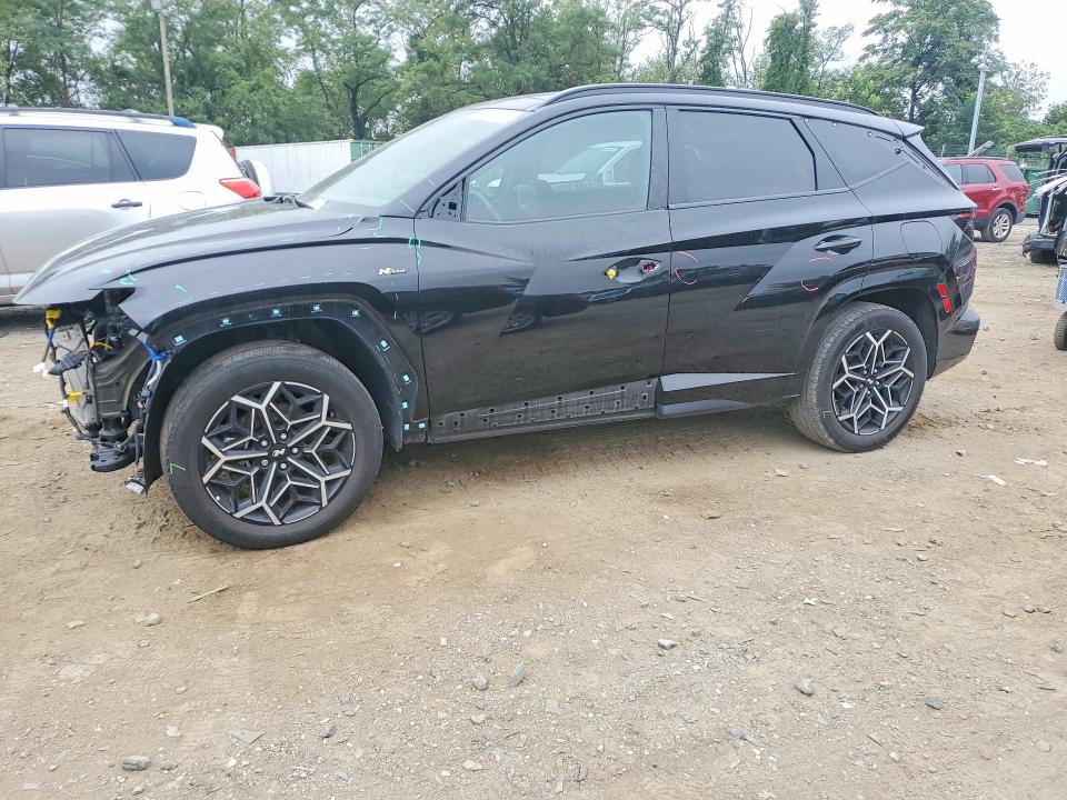 HYUNDAI TUCSON 2024 with VIN KM8JFCD18RU172687 - Photo from auction