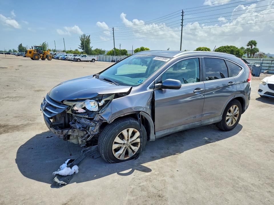 Photo 1 from auction – 2014 HONDA CR-V with VIN 5J6RM3H7XEL015572