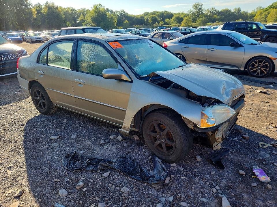 Photo 4 from auction – 2003 HONDA CIVIC with VIN 2HGES26733H597002