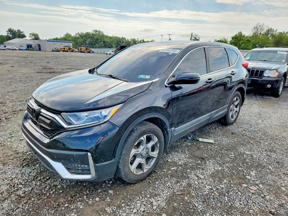 HONDA CR-V 2017 with VIN 2HKRW2H56HH615443 - Photo from auction