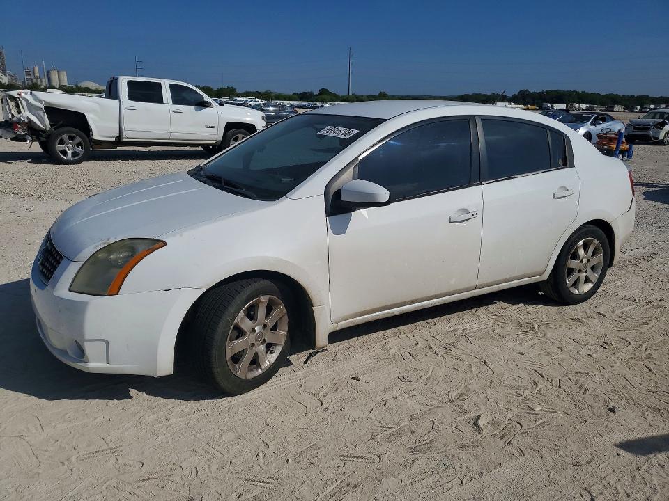NISSAN SENTRA 2008 with VIN 3N1AB61E18L699054 - Photo from auction