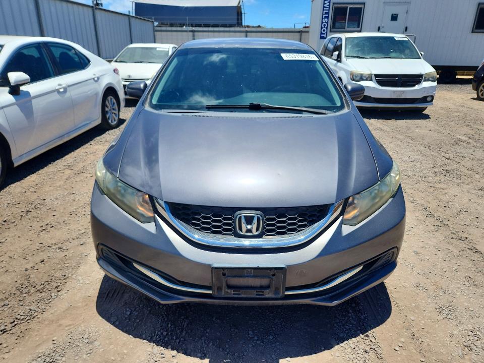Photo 5 from auction – 2014 HONDA CIVIC with VIN 2HGFB2F56EH508111