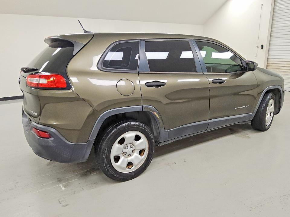 Photo 3 from auction – 2014 JEEP CHEROKEE with VIN 1C4PJLAB9EW301576